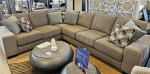 6053S  RHF 1 arm Sofa w/ LHF Sofa Section
